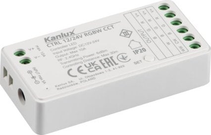 Kontroler Do Liniowych Modułów Led Ctrl 12/24V Rgbw Cct 22148 Kanlux