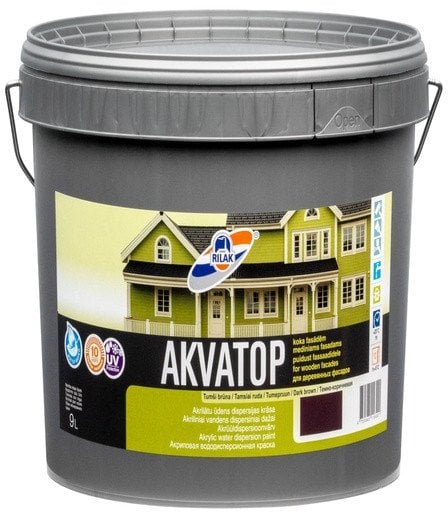 Rilak PAINT AKVATOP DARK BROWN 9L