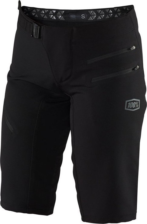 100% Szorty damskie 100% AIRMATIC Womens Shorts black roz. L (NEW 2021)