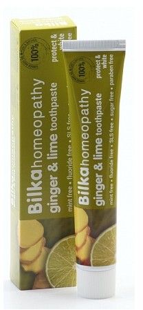 Bilka Homeopathy NATURAL pasta do zębów Ginger and Lime
