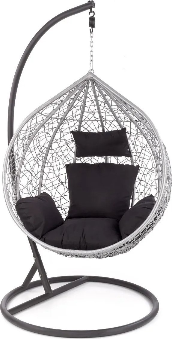 Fotel wiszący EGGY rattanowy HALMAR