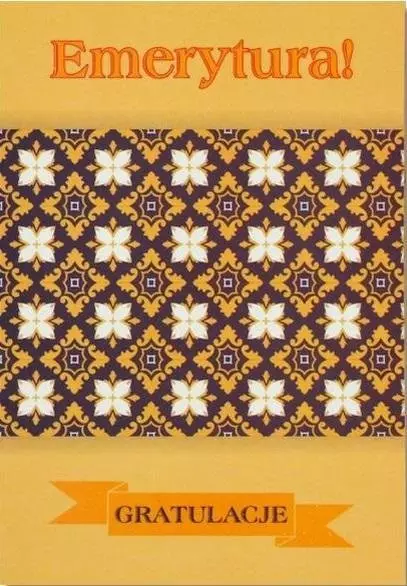 Trend Kartka Emerytura V08