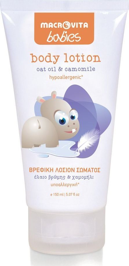 Macrovita BABIES mleczko do ciała owies & rumianek 150ml
