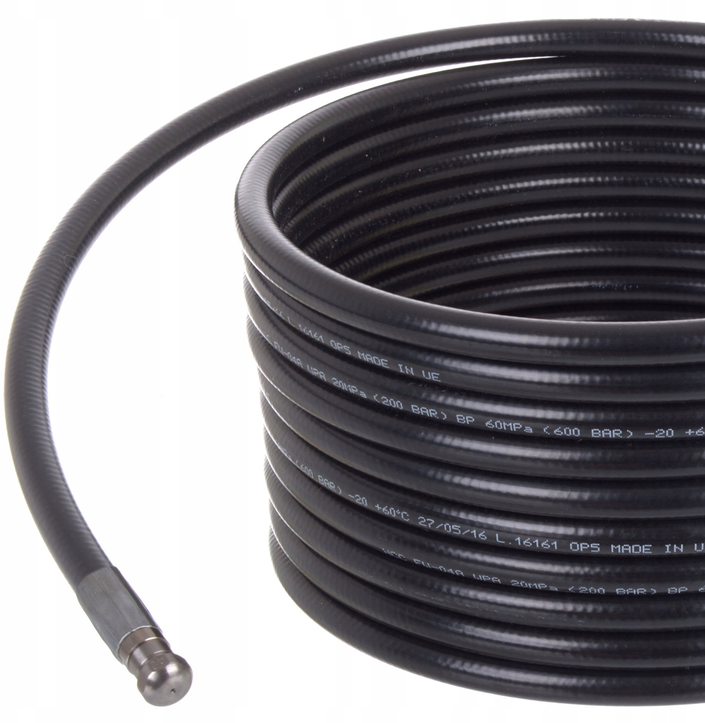 Wąż 30m do czyszczenia kanalizacji do Karcher K2 K3 K4 K5 K6 K7 HD HDS DN6