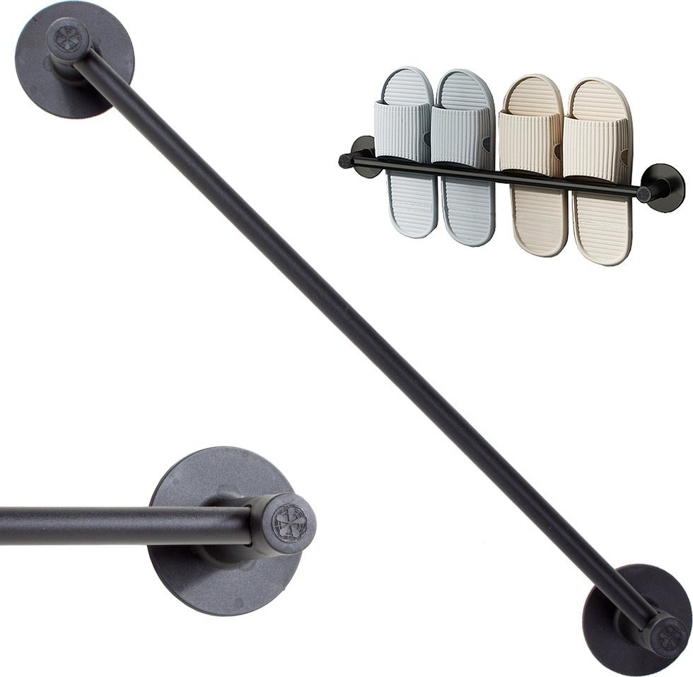 Verk Wieszak łazienkowy naścienny na kapcie ręczniki Wieszak łazienkowy naścienny na kapcie ręczniki