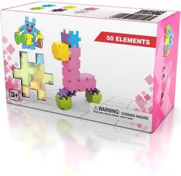 Meli Klocki Meli Girls 50 Sztuk (50019)