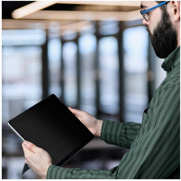 StarTech.com 4-Way Privacy Screen For 13-inch Surface Pro 8/9/X Laptop, For Portrait/Landscape, Touch-Enabled, +/- 30 Deg. View - Computer Security Fi