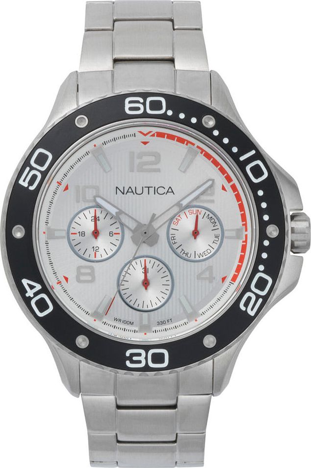 Zegarek Nautica Zegarek Nautica Pier 25 NAPP25005 Multi Data uniwersalny