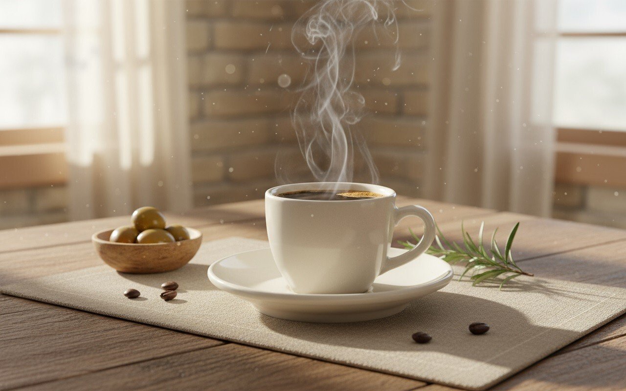 Filiżanka porcelanowa do espresso 90 ml + spodek Milena