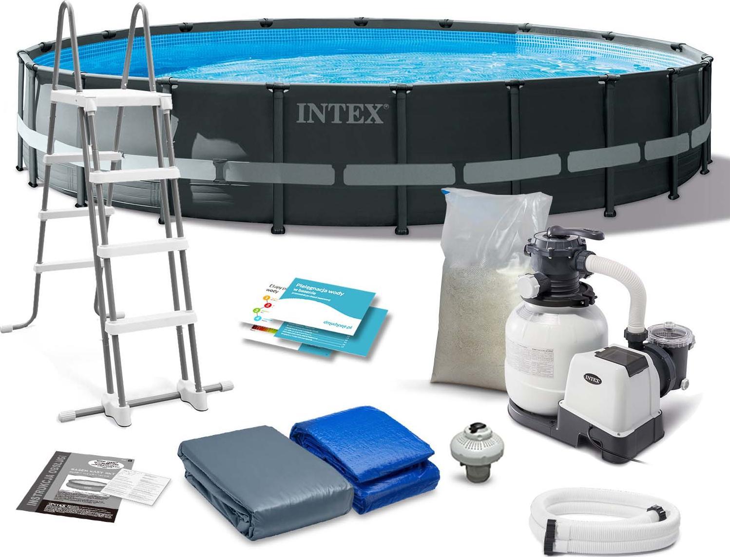 Intex Basen stelażowy 610cm 12w1 (26334)