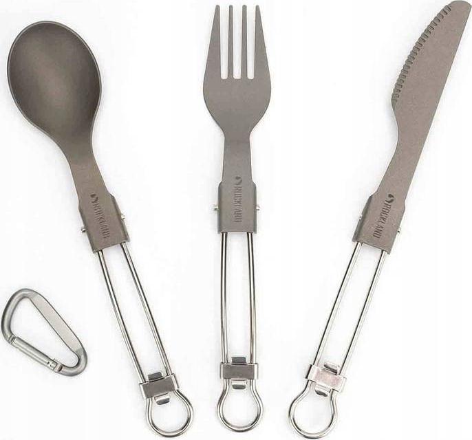 Rockland Sztućce Titanium Tools łyżka widelec nóż