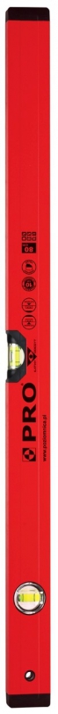 PRO Poziomnica malowana z 2 magnesami 80cm - 104-08