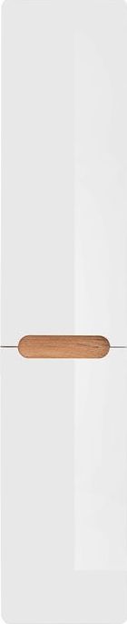 Elior Słupek łazienkowy z koszem Borneo 9X - Biały