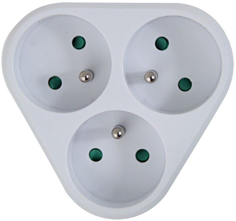 ELK303W Esperabza rozgałęźnik elektr. 3 gn. biały