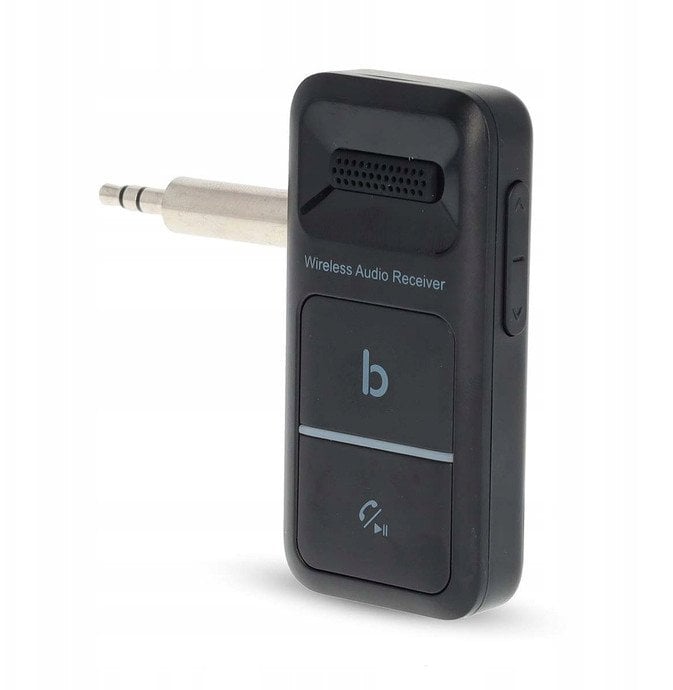 Adapter bluetooth Nedis Odbiornik Bluetooth BTRC3024BK USB-C / 3.5 mm AAC/SBC Auto off Czarny