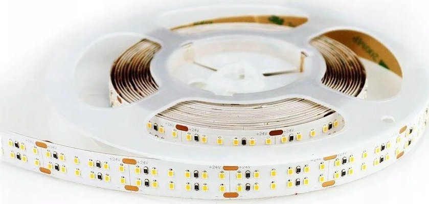 Taśma LED V-TAC Taśma LED Podwójna 1800LED 24V IP20 30W/m CRI90+ VT-2216 360-IP20 4000K 2400lm