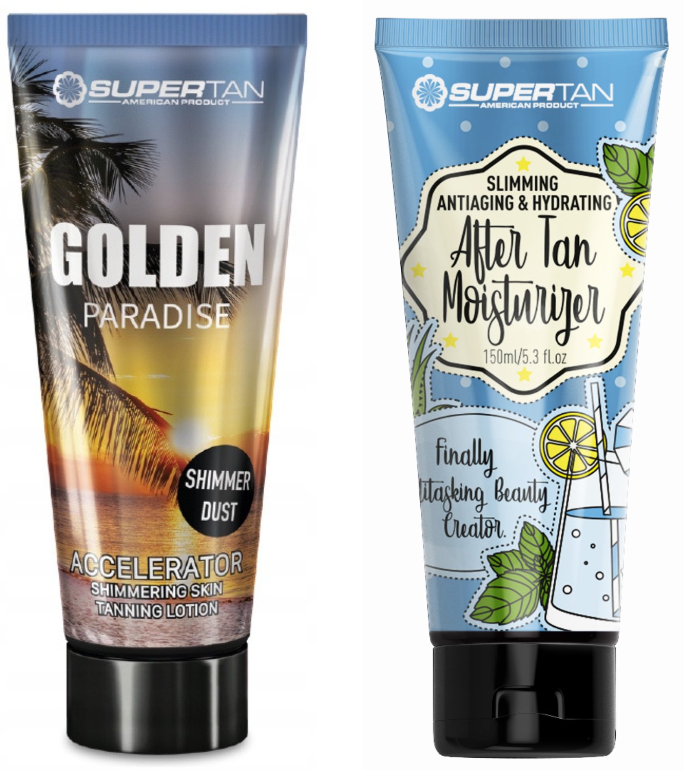 Supertan California Golden Paradise + After Tan Po Opalaniu Gratis