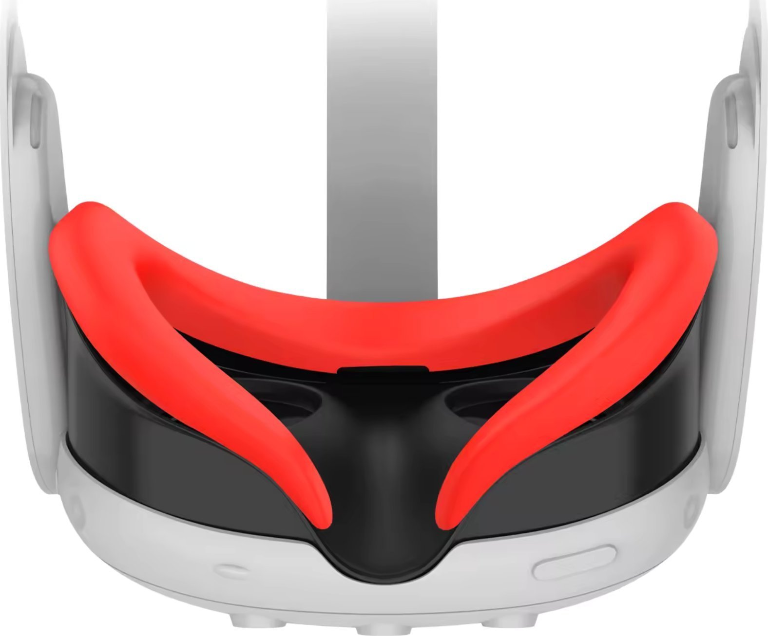 Vortex Virtual Reality Silikonowa ochronka na twarz do Meta Quest 3 | Czerwona