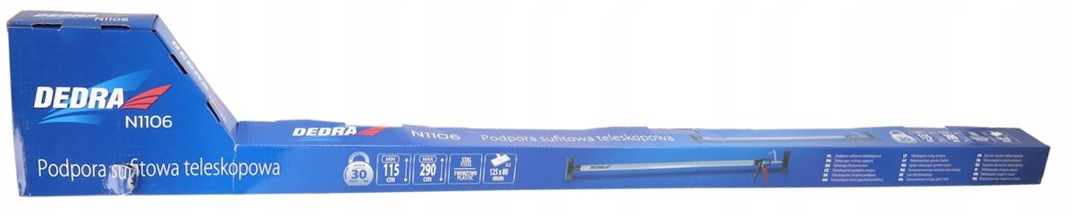PODPORA SUFITOWA TELESKOPOWA 115-290CM 30KG