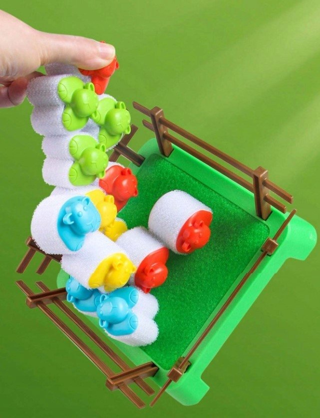 Rodzinna Gra Zręcznościowa "Jumping Sheep" SKACZĄCE OWCE Pchełki