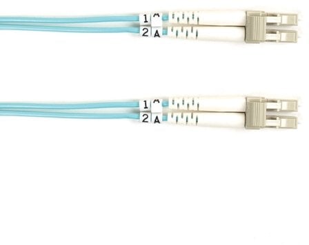 Black Box FO10G-LSZH-002M-LCLC kabel InfiniBand / światłowodowy 2 m LC Kolor Aqua