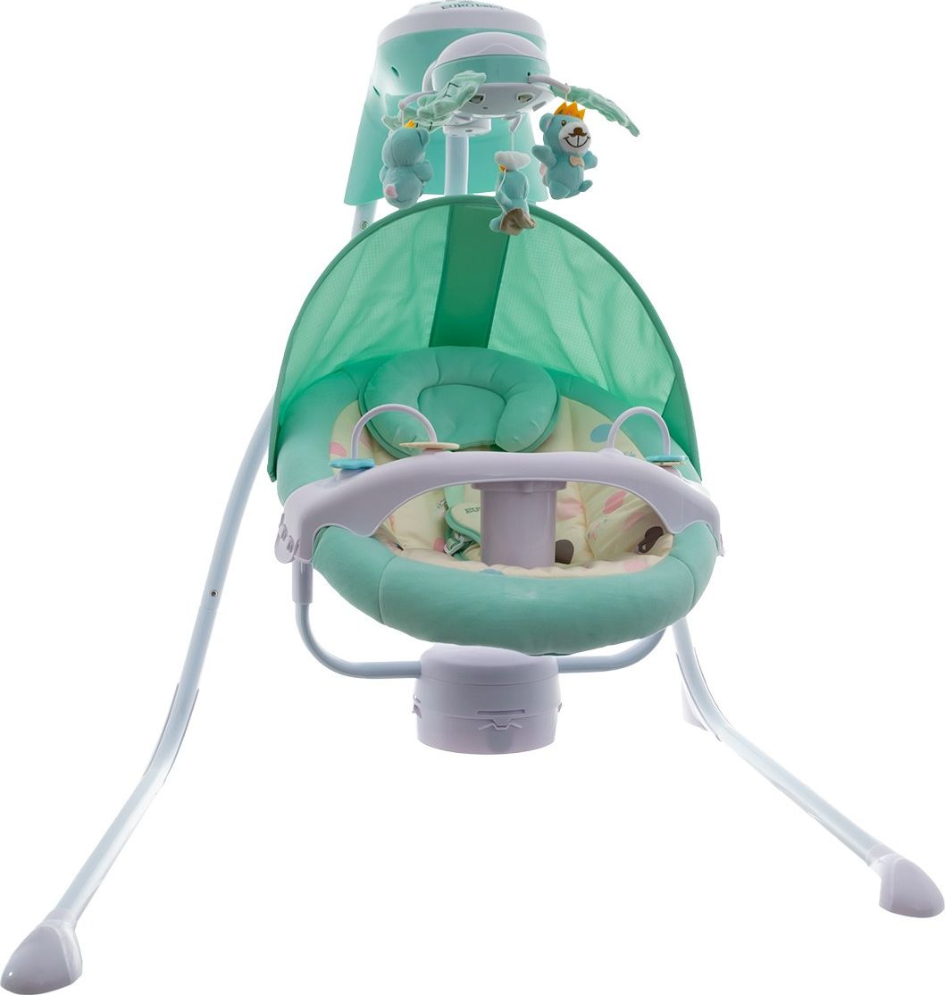 EURObaby Huśtawka elektroniczna TY801M green