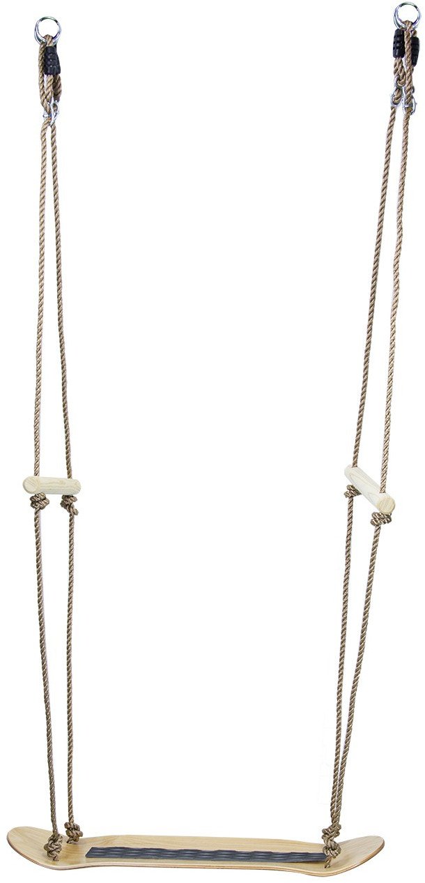 Duża Drewniana Huśtawka w kształcie deskorolki