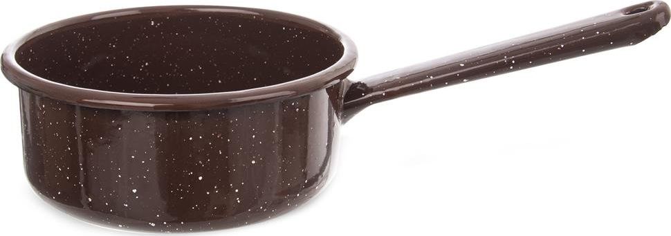 Orion Garnek rondel rondelek emaliowany 0,9L BRĄZOWY uniwersalny