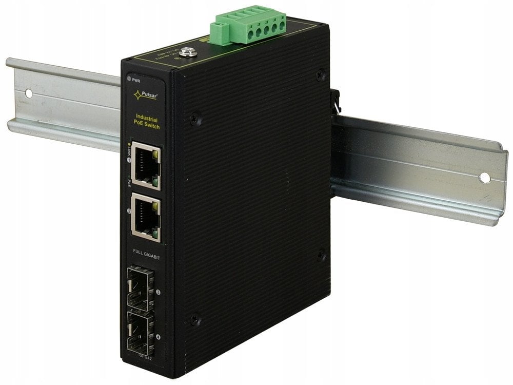 ISFG42 PULSAR Switch przemysłowy Gigabit Ethernet, 2x PoE