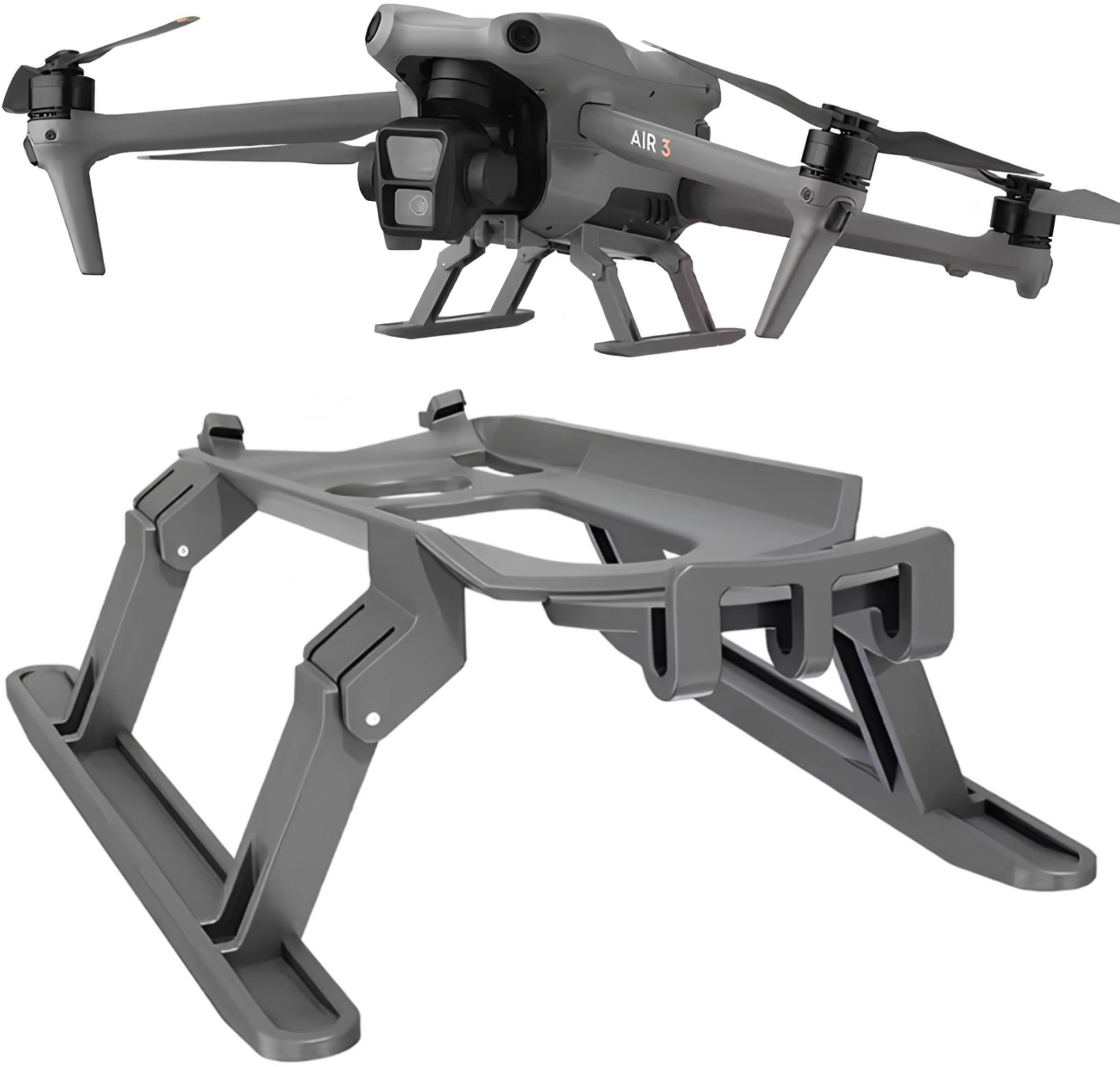 SKŁADANE SANKI PODWYŻSZONE PODWOZIE NÓŻKI DO LĄDOWANIA DO DJI AIR 3 / AIR 3S