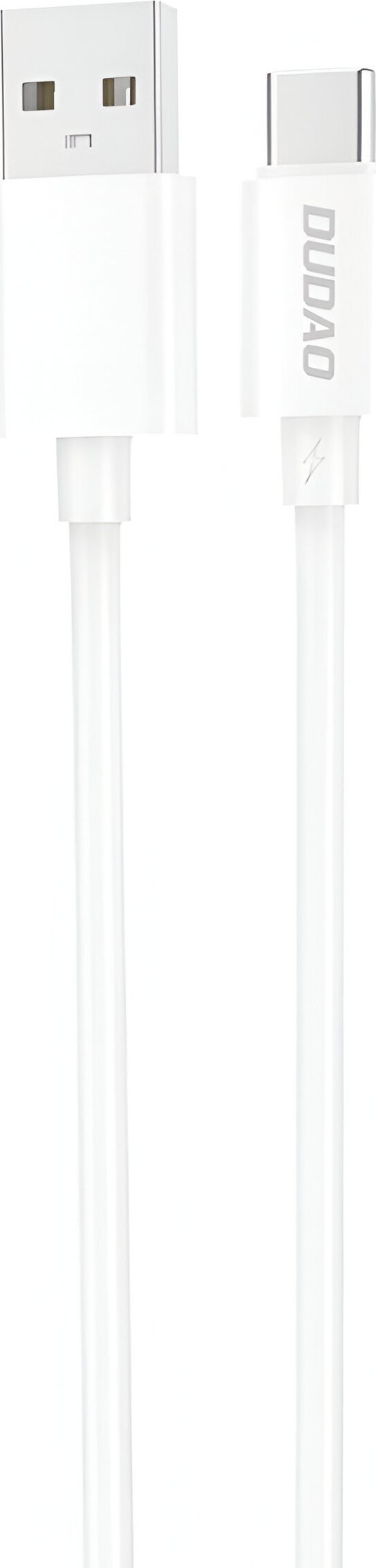 Kabel USB Dudao USB-A - USB-C 1 m Biały (6976625331758)