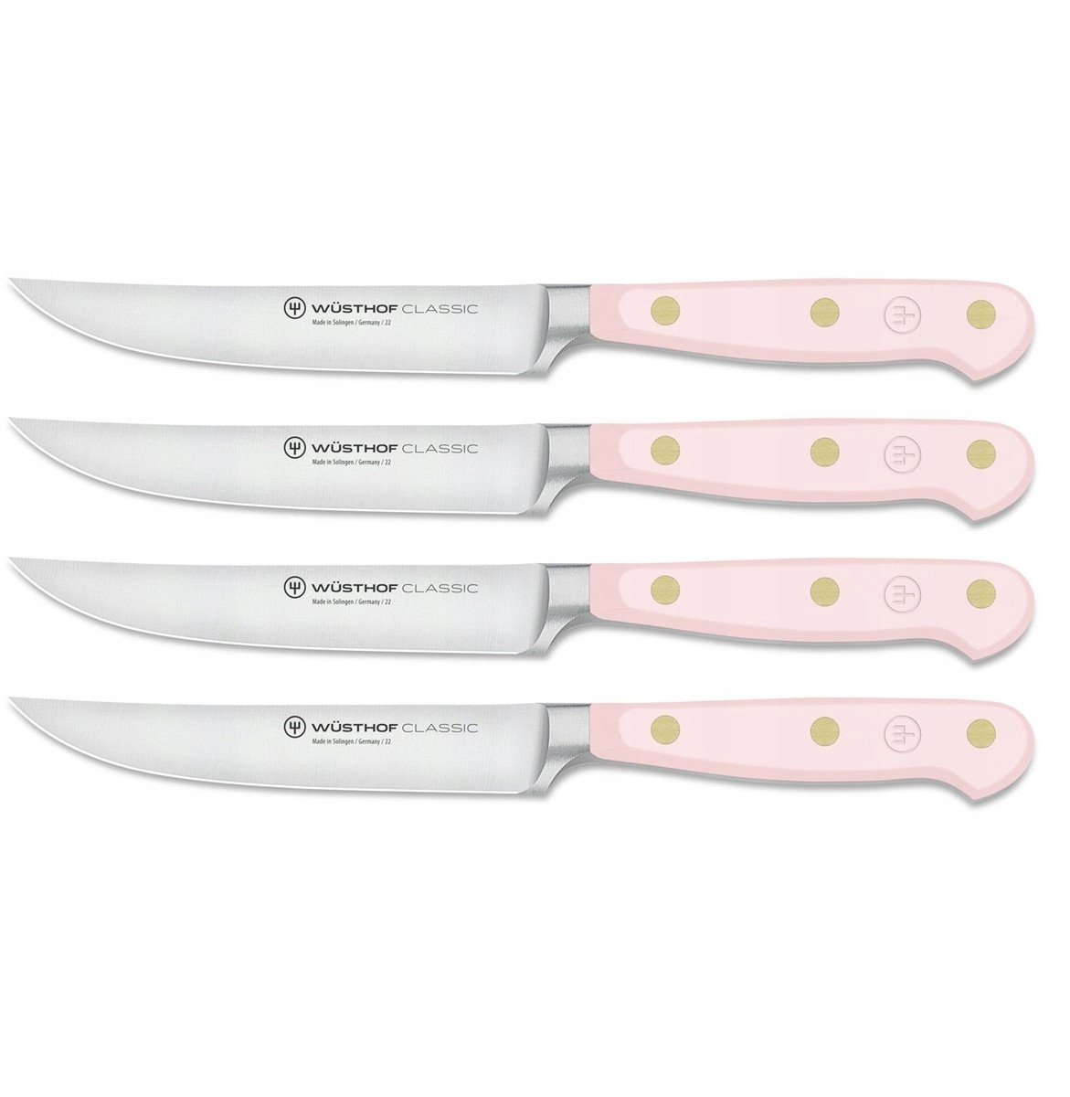 Wüsthof Zestaw noży stekowych Classic Colour różowa