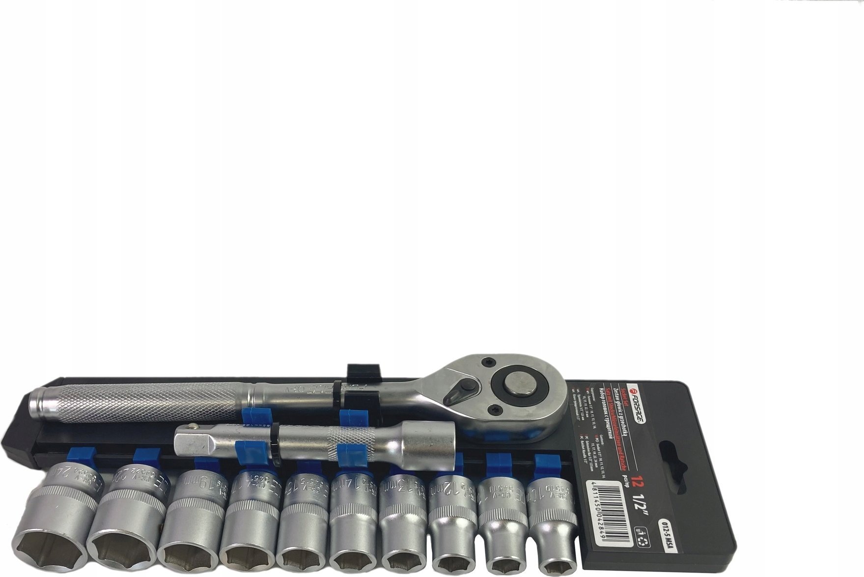 Forsage ZESTAW NASADEK GRZECHOTKA 1/2 NASADKI 1 2el Cr-V