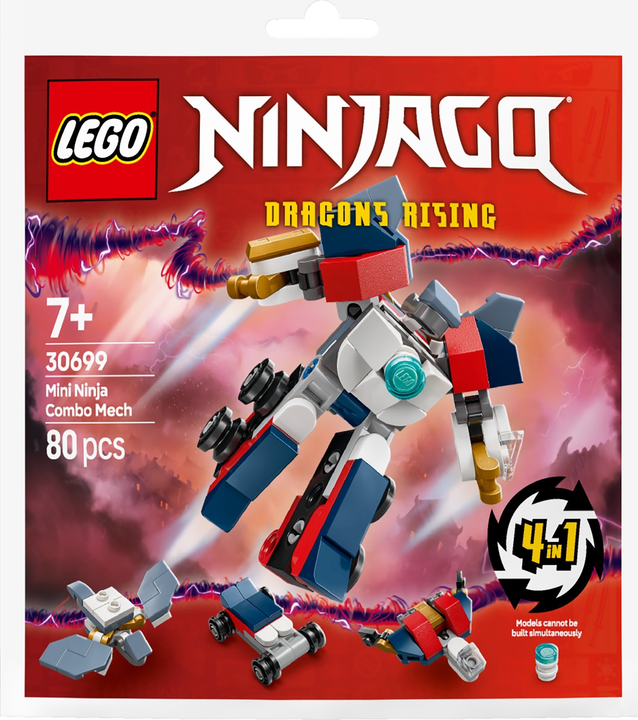 LEGO Ninjago Wielofunkcyjny minimech ninja (30699)
