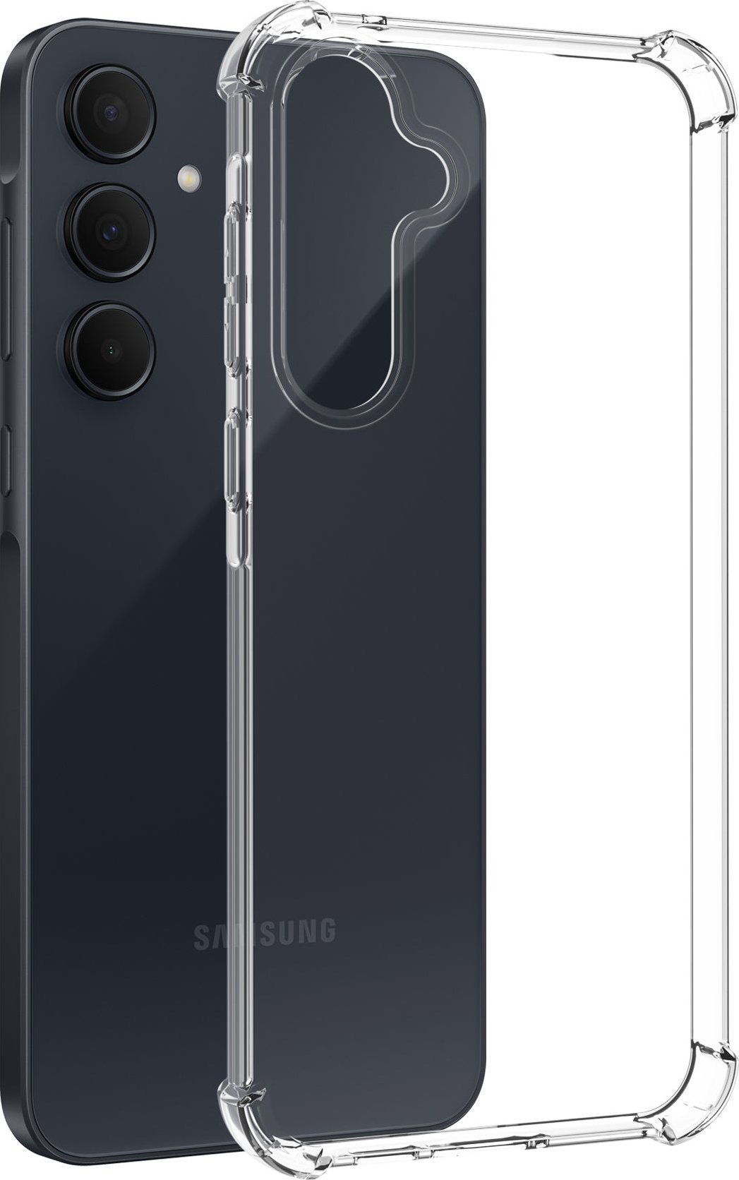 Samsung Samsung by Mobeen Clear Cover für Galaxy A55