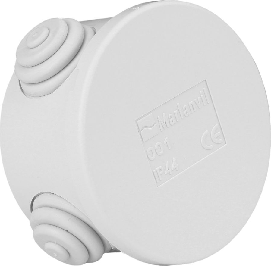 Marlanvil Puszka odgałęźna z dławikami IP44 wym/wew 65x35 M-L 0011