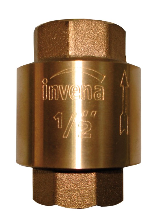 Invena Zawór zwrotny YORK 1/2" element zamykający mosiądz - ZZ-14-015