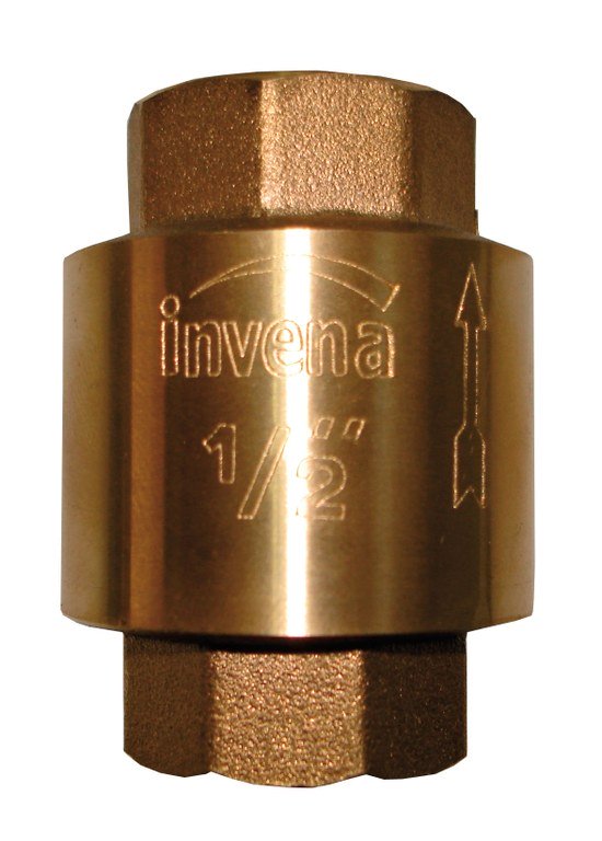 Invena Zawór zwrotny YORK 1/2" element zamykający mosiądz - ZZ-14-015