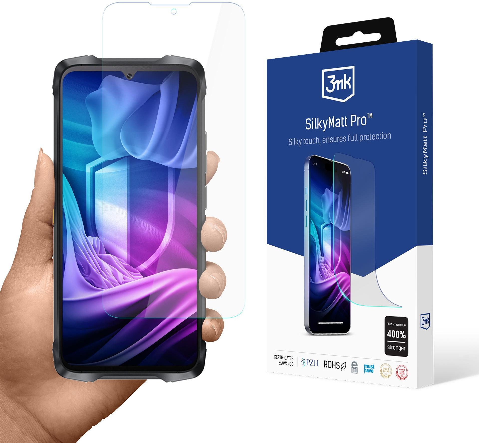 CUBOT KINGKONG POWER 3 - 3MK SILKY MATT PRO