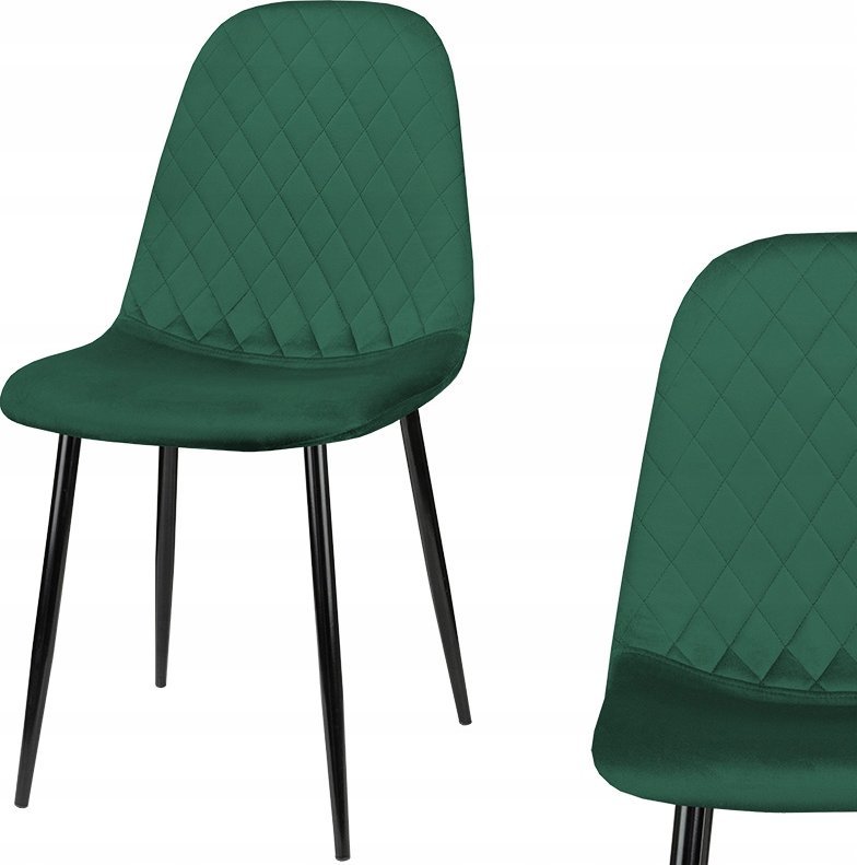 Szchara KRZESŁO TAPICEROWANE WELUROWE DO SALONU