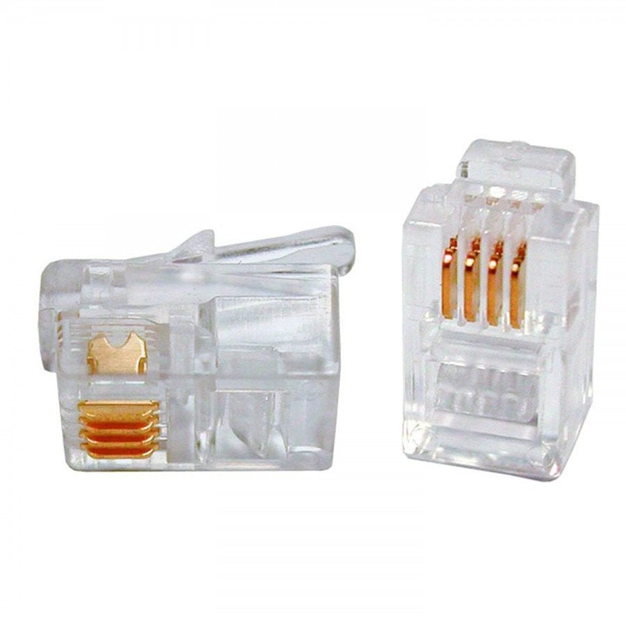 Intellinet Network Solutions Wtyk telefoniczny Intellinet RJ11 6P/4C 10szt.