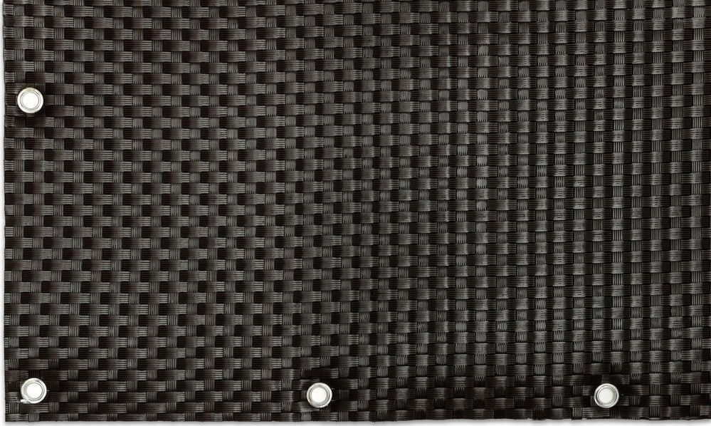 Basari Mata osłona na balkon OCZKOWANA NA WYMIAR C-Y BRĄZ