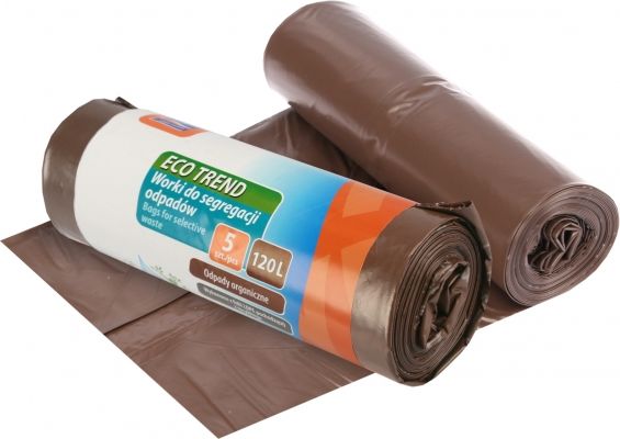 Ravi Worki Eco Trend 120L 5szt organiczne