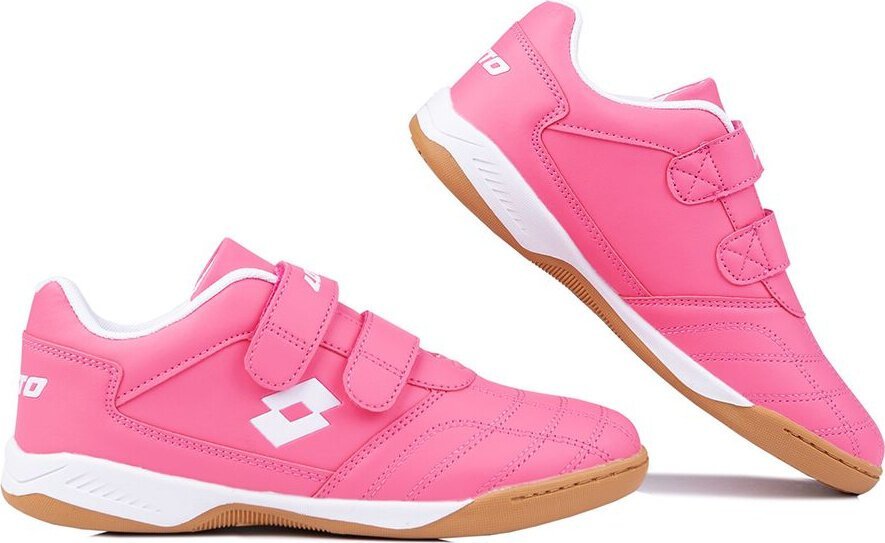 Lotto Buty dziecięce Lotto Pacer K różowo-białe 2600110K 4410 32