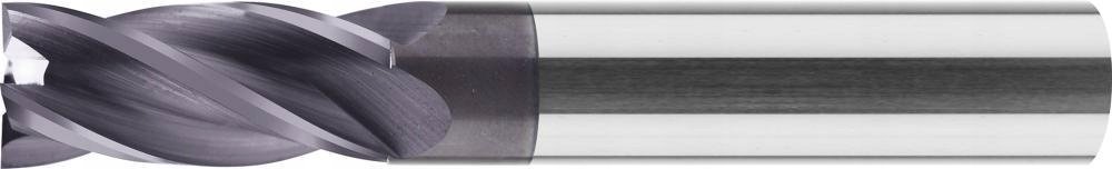 Frez trzpieniowy krótki VHM DIN6527 TiAlN 4-ostrzowy chwyt HB 6mm FORMAT