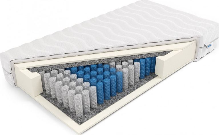 Frankhauer Materac POSEJDON 90x180 kieszeniowy dwustronny Frankhauer