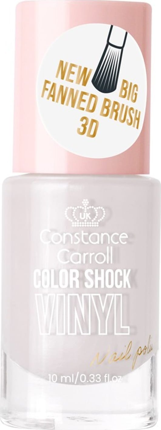 Constance Carroll CONSTANCE CARROLL Lakier do paznokci z winylem nr 27 Silver Moon 10 ml