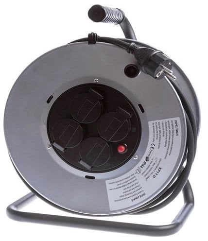 EXTEND XP17-D 3X1.5 50M 4P REEL MET IP44