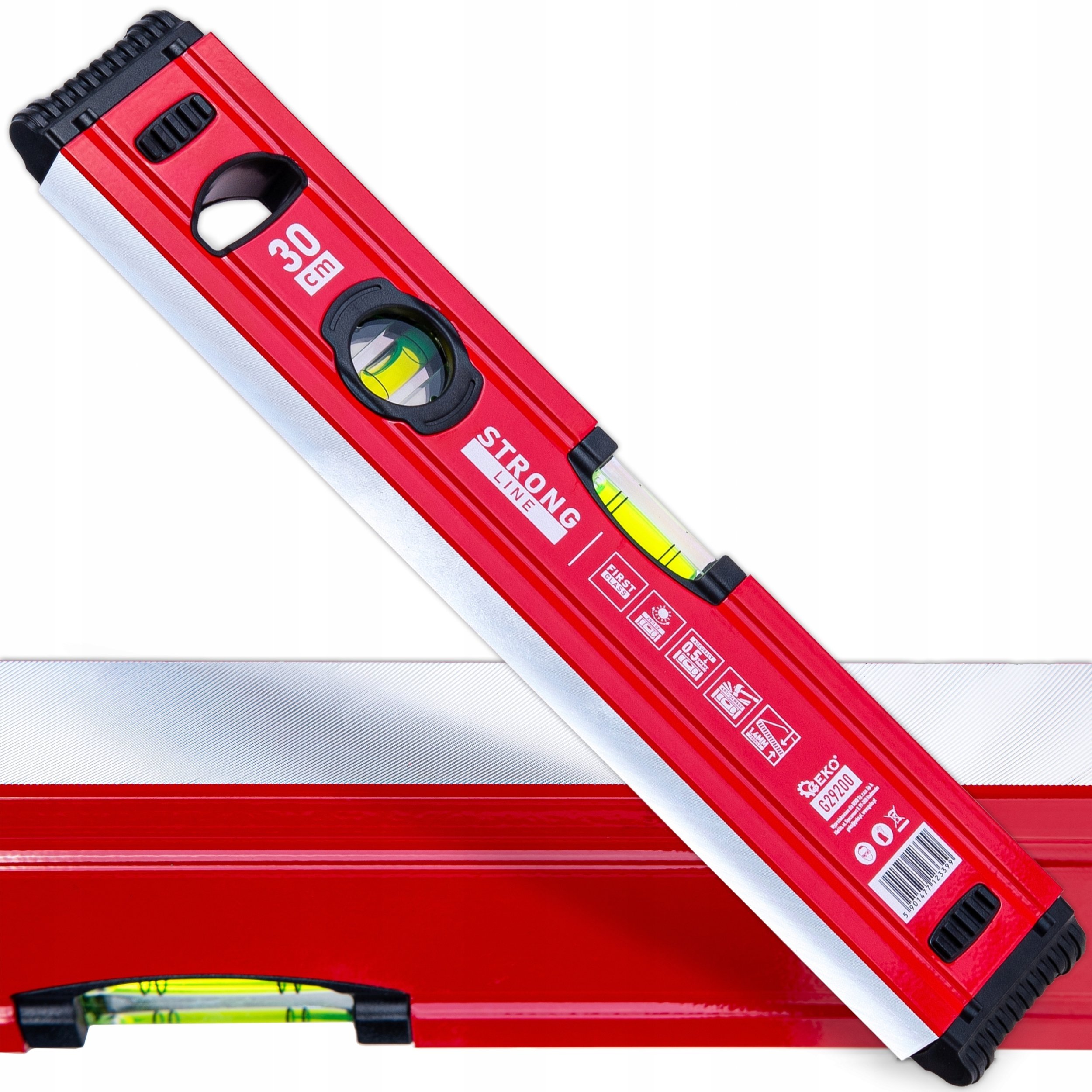 Poziomnica aluminiowa 300mm STRONG LINE (50)
