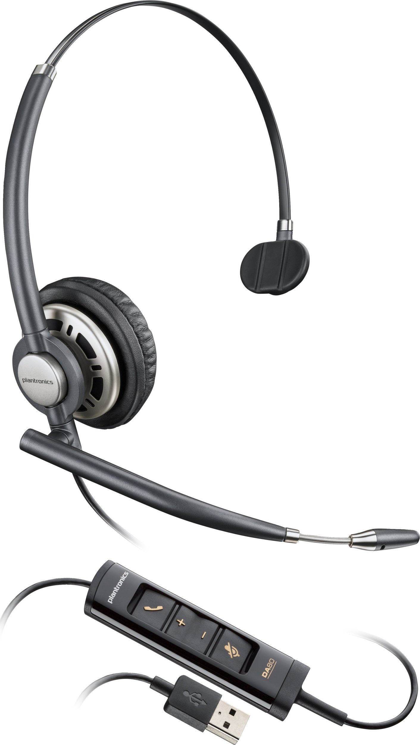 Słuchawki HP HP Poly EncorePro 715 USB-A Monoaural Headset TAA